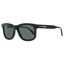 Gucci GG0824S Rectangular Sunglasses 005 Black 55mm