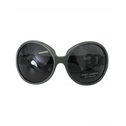 Dolce & Gabbana Gorgeous Round Sunglasses with Rhinestone-Enhanced Logo