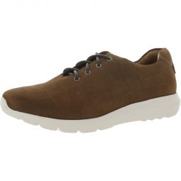 Madison Sq Womens Nubuck Lace-Up Oxfords