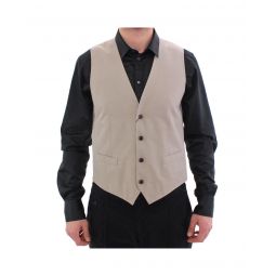 Dolce & Gabbana Silk Blend Formal Vest