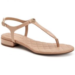 Carinna Womens Quilted T-Strap Sandals