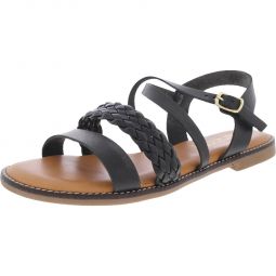 Ala Italy Womens Leather Strappy Slingback Sandals