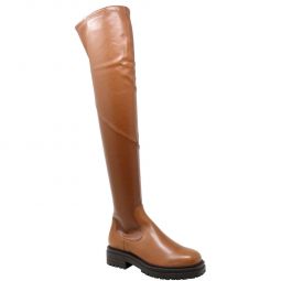 Erratic Womens Faux Leather Tall Over-The-Knee Boots