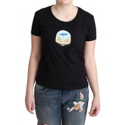 Moschino Printed Cotton Short Sleeves T-shirt
