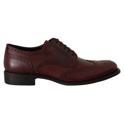 Dolce & Gabbana Gorgeous Leather Oxford Wingtip Formal Shoes
