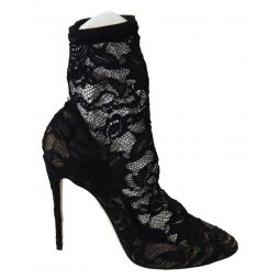 Dolce & Gabbana Black Lace Taormina Pumps Elegance Womens Unleashed