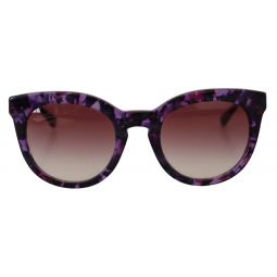 Dolce & Gabbana Chic Purple Lens Tortoiseshell Womens Sunglasses