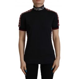 Dolce & Gabbana Black #DGMillennials 100% Cotton Womens T-shirt