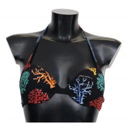 Dolce & Gabbana Corals Print Bikini Top