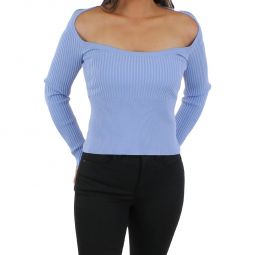 Jayline Womens Stretch Scoop Neck Pullover Sweater