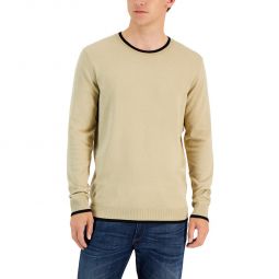 Mens Crewneck Casual Pullover Sweater