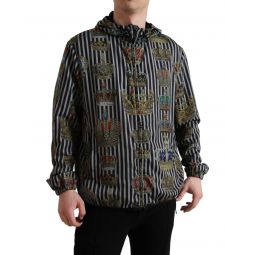 Dolce & Gabbana Striped Hooded Jacket