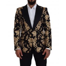 Dolce & Gabbana Floral Embroidered Jacket Blazer