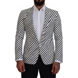 Dolce & Gabbana Striped Cotton Jacket