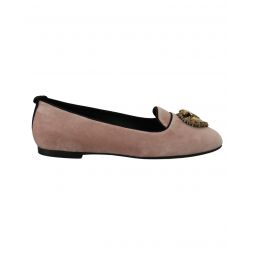 Dolce & Gabbana Velvet Slip Ons Loafers