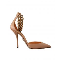 Dolce & Gabbana Ankle Chain Strap High Heels