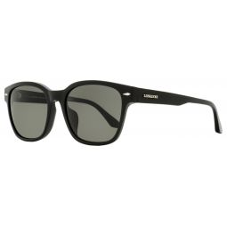 Longines Rectangular Sunglasses LG0015H 01A Black 56mm