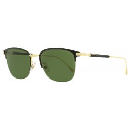 Longines Rectangular Sunglasses LG0022 02N Matte Black/Gold 53mm