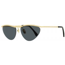 Lanvin Cat Eye Sunglasses LNV102S 710 Gold/Gray 60mm