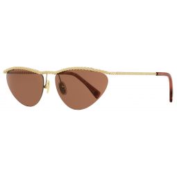Lanvin Cat Eye Sunglasses LNV102S 713 Gold/Wine 60mm