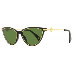 Lanvin Cat Eye Sunglasses LNV607S 001 Black/Gold 57mm