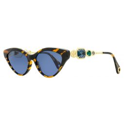 Lanvin Crystal Sunglasses LNV631SR 236 Tiger Stripe 56mm