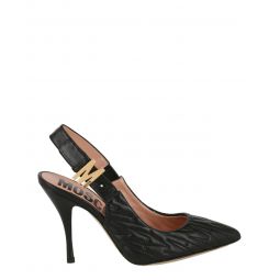 Moschino Womens M-Quilted Slingback Pumps