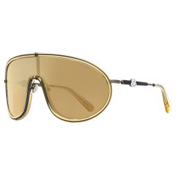 Moncler Vangarde Sunglasses ML0222 57L Amber/Gunmetal 0mm