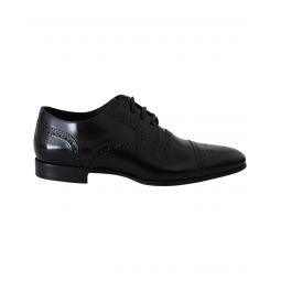 Dolce & Gabbana Leather Oxford Wingtip Shoes