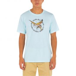 Flying Fish Mens Crewneck Logo Graphic T-Shirt