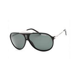 Carrera Polarized Black Sunglasses with Palladium Accents