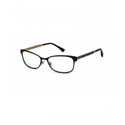 Jimmy Choo Matte Black Clear Lens Eyeglasses by