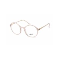 Prada Transparent Grey Eyeglasses with Clear Lenses