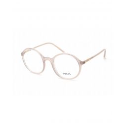 Prada Transparent Grey Eyeglasses with Clear Lenses