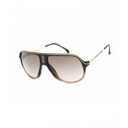 Carrera Classic Black and Brown Sunglasses with Gradient Lens