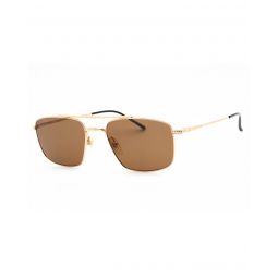 Calvin Klein Gold Brown Sunglasses by CK