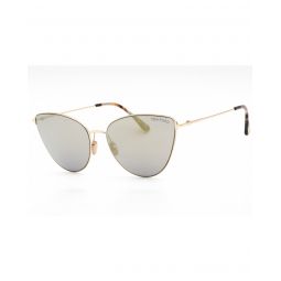 Tom Ford Gold Smoke Mirror Sunglasses