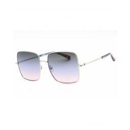 Missoni Palladium Sunglasses with Azure Grey Lenses