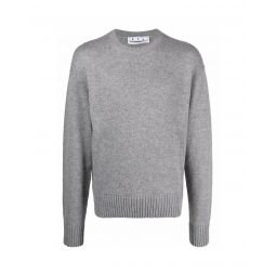 Off-White Wool Ribbed Sweater