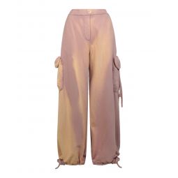 Off-White Womens Laundry Cargo Track Pants