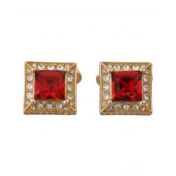 Dolce & Gabbana Crystal Accessory Cufflinks