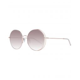 Ted Baker Round Stainless Steel Sunglasses with Gradient Lenses
