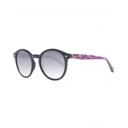Ted Baker Round Sunglasses with Blue Gradient Lenses