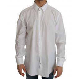 Dolce & Gabbana 100% Cotton Slim Dress Shirt