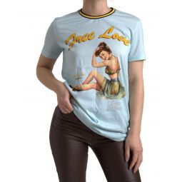Dolce & Gabbana Free Love Crew Neck T-Shirt
