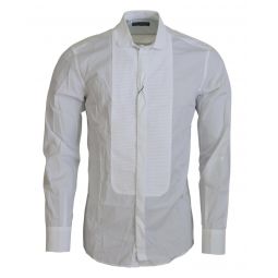 Dolce & Gabbana Cotton Long Sleeves Formal Shirt