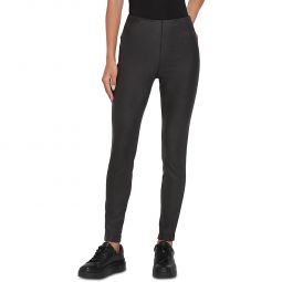 Womens Coated Toothpick Jeggings