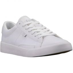 Drop Lo Mens Faux Leather Lace-Up Casual and Fashion Sneakers