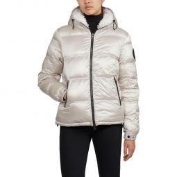 Snow Womens Water Repellent Sherpa Puffer Jacket