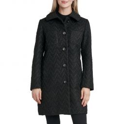 Womens Knit Cold Weather Shirt Jacket